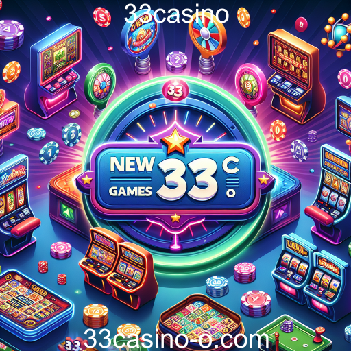 Descubra os Novos Jogos no 33casino